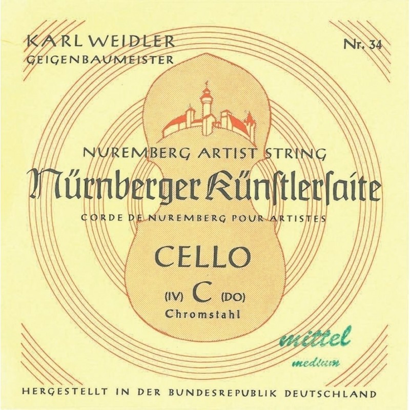 Nürnberger 7164175 Struny wiolonczelowe Mistrz
